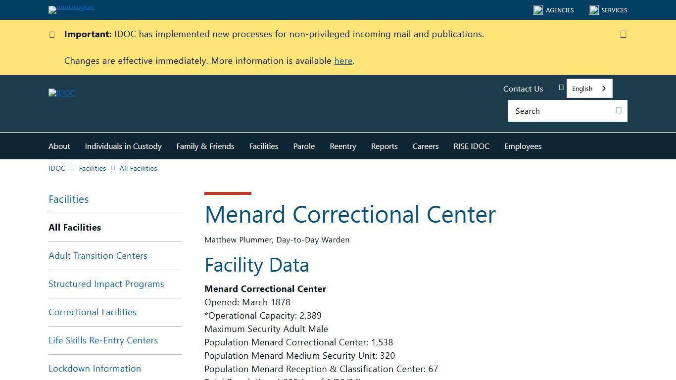 Menard Correctional Center